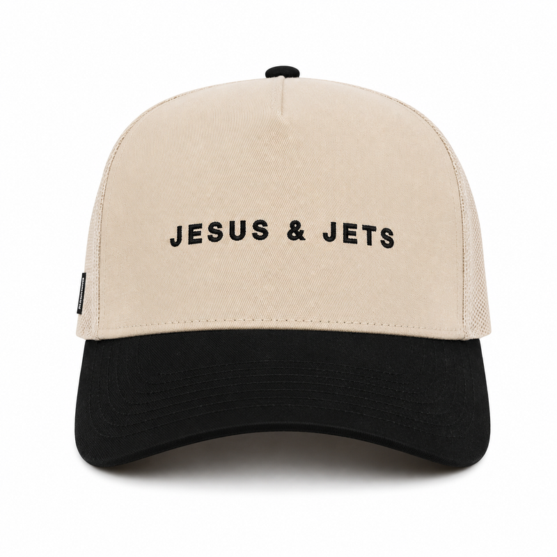 Jesus and Jets Trucker Hat