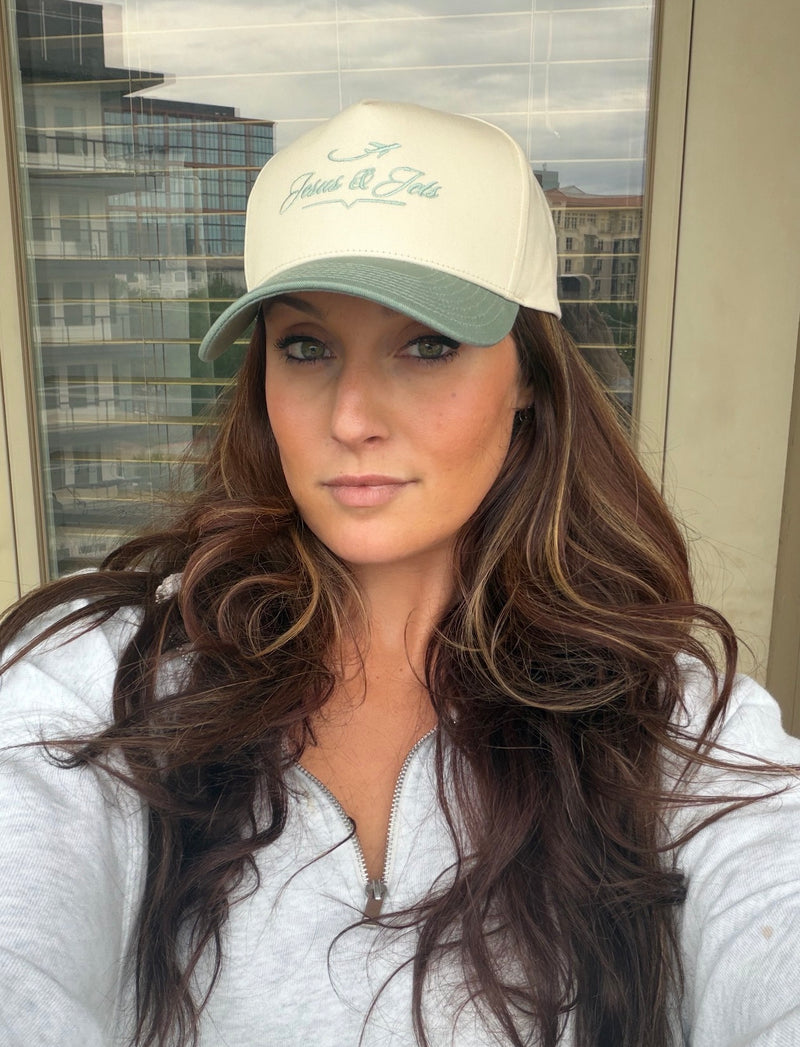 The Original Jesus and Jets Trucker Hat